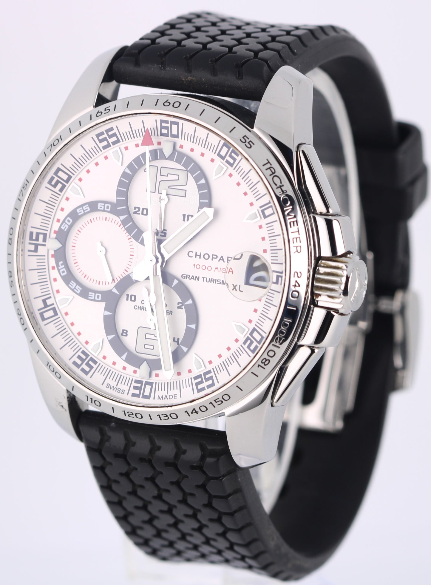 Chopard Mille Miglia Gran Turismo XL Chronograph Steel Silver 44mm 8459 Watch