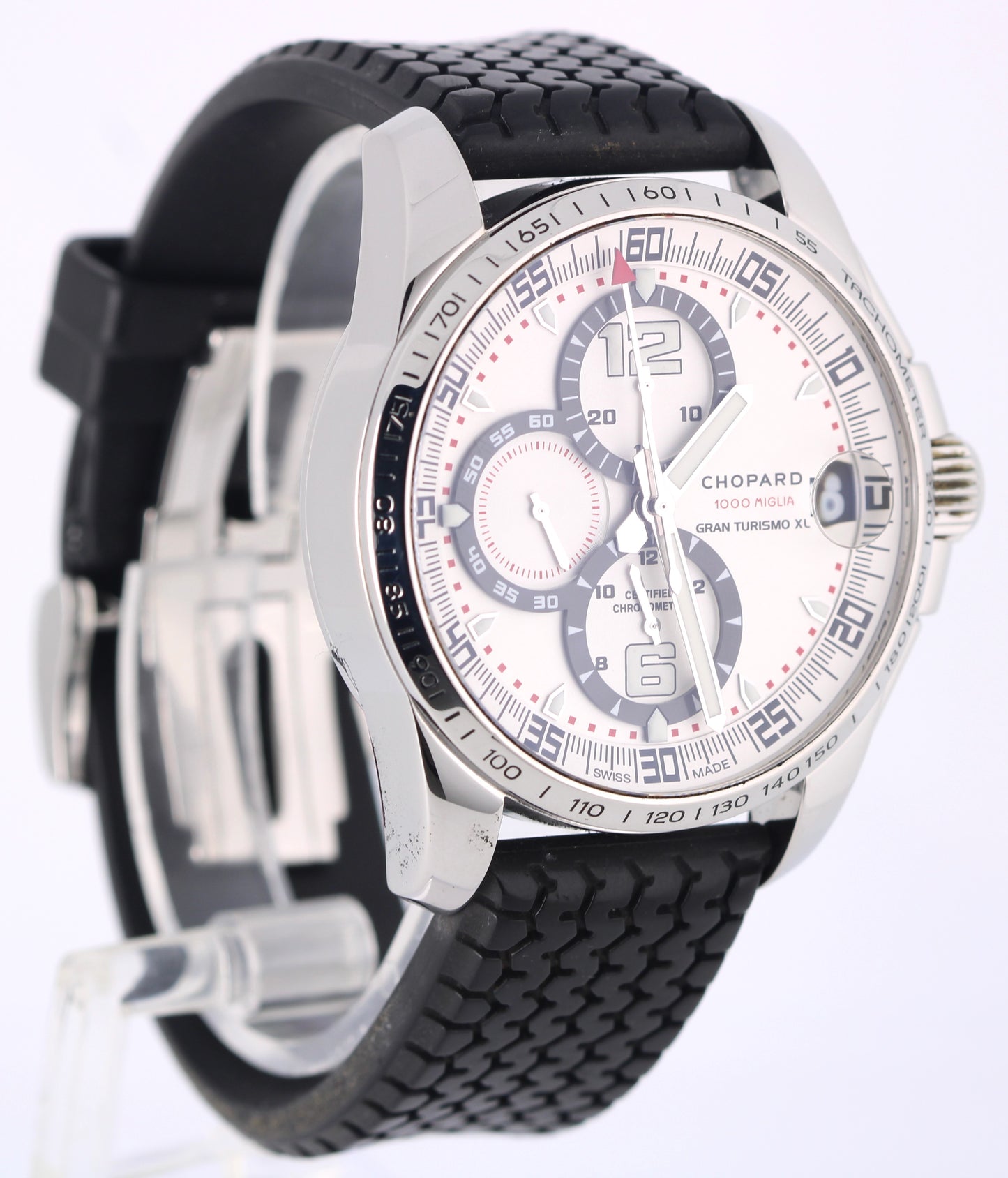 Chopard Mille Miglia Gran Turismo XL Chronograph Steel Silver 44mm 8459 Watch