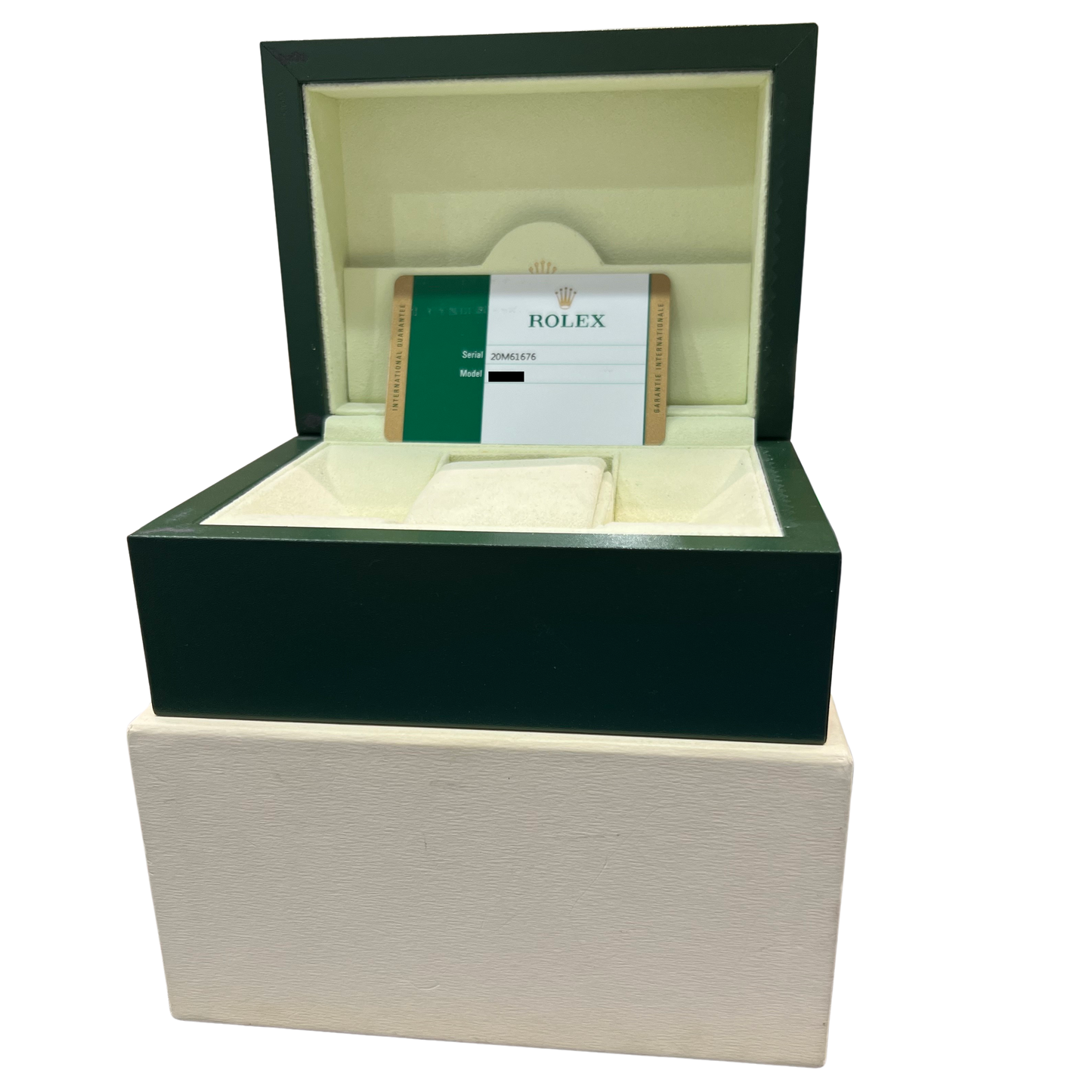 2016 PAPERS Rolex DateJust II WHITE Stainless Steel Fluted 41mm 116334 Watch BOX