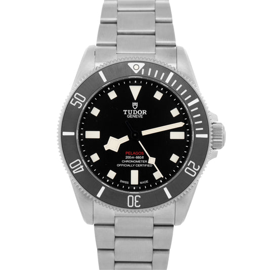 2024 PAPERS Tudor Pelagos BLACK Titanium 39mm 25407 N Dive Watch BOX