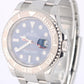 2013 PAPERS Rolex Yacht-Master Platinum Steel Blue 40mm 116622 Watch BOX