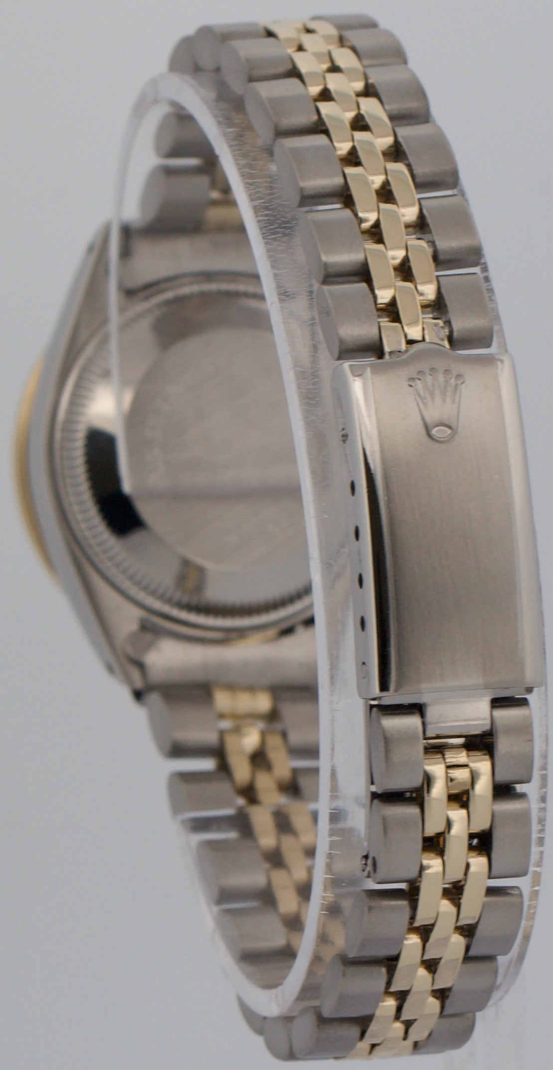 Ladies Rolex DateJust 26mm MOP DIAMOND 18K Yellow Gold Steel JUBILEE 6917 Watch