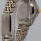 Ladies Rolex DateJust 26mm MOP DIAMOND 18K Yellow Gold Steel JUBILEE 6917 Watch