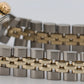 Ladies Rolex DateJust 26mm MOP DIAMOND 18K Yellow Gold Steel JUBILEE 6917 Watch