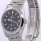 1999 Rolex Explorer I 36mm Black SWISS ONLY Steel NO-HOLES 3-6-9 Watch 14270
