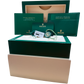 2023 PAPERS Rolex Submariner Date BLACK Two-Tone Gold 41mm 126613 LN Watch BOX