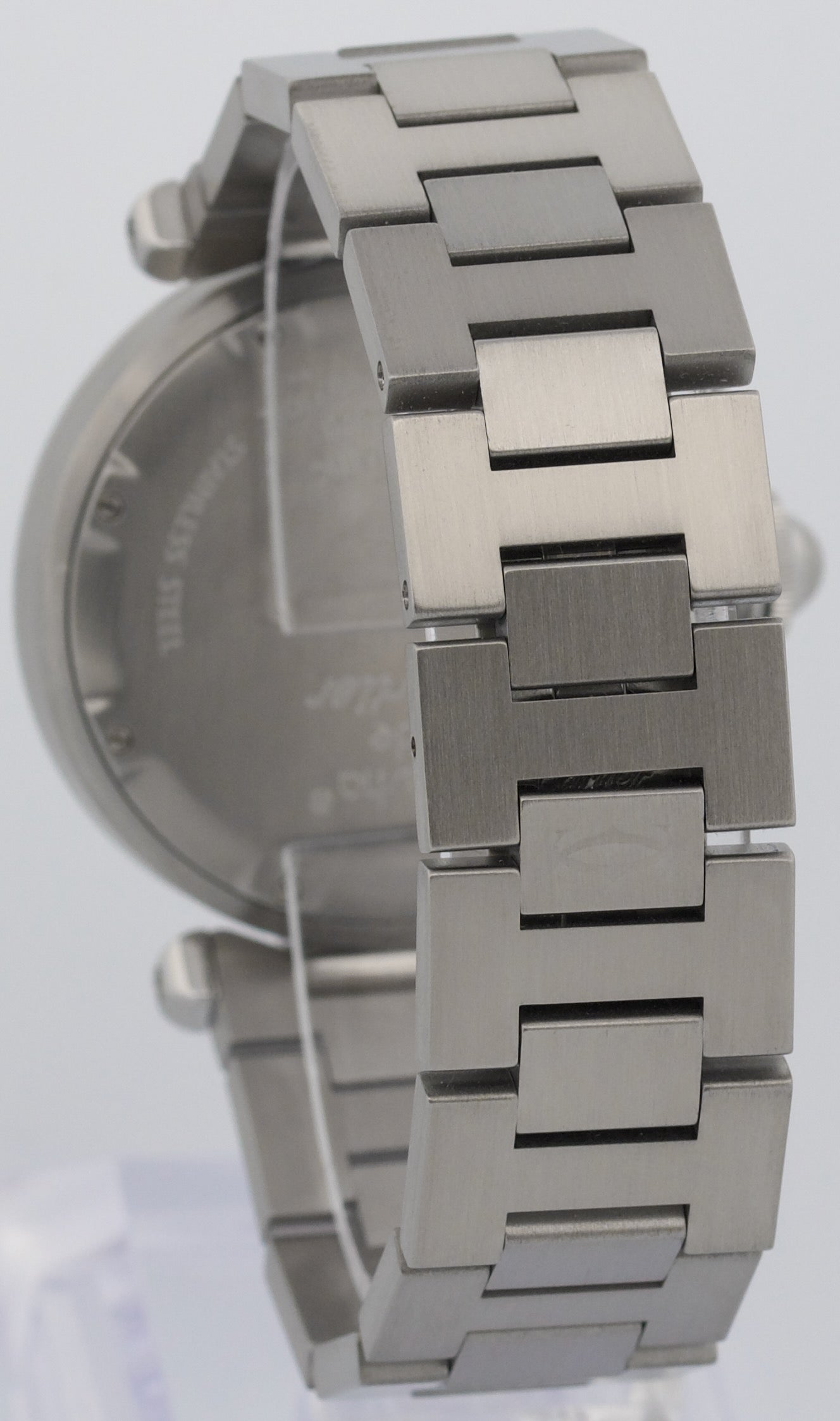Cartier Pasha  35mm WHITE ARABIC Stainless Steel Automatic Watch 2475 / W31055M7