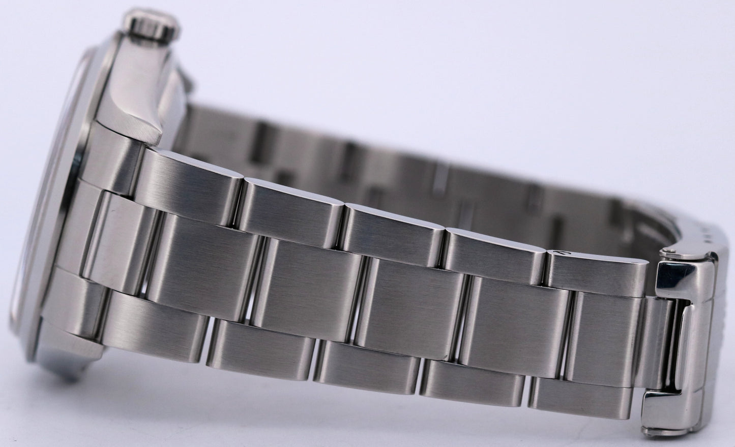 1999 Rolex Explorer I 36mm Black SWISS ONLY Steel NO-HOLES 3-6-9 Watch 14270