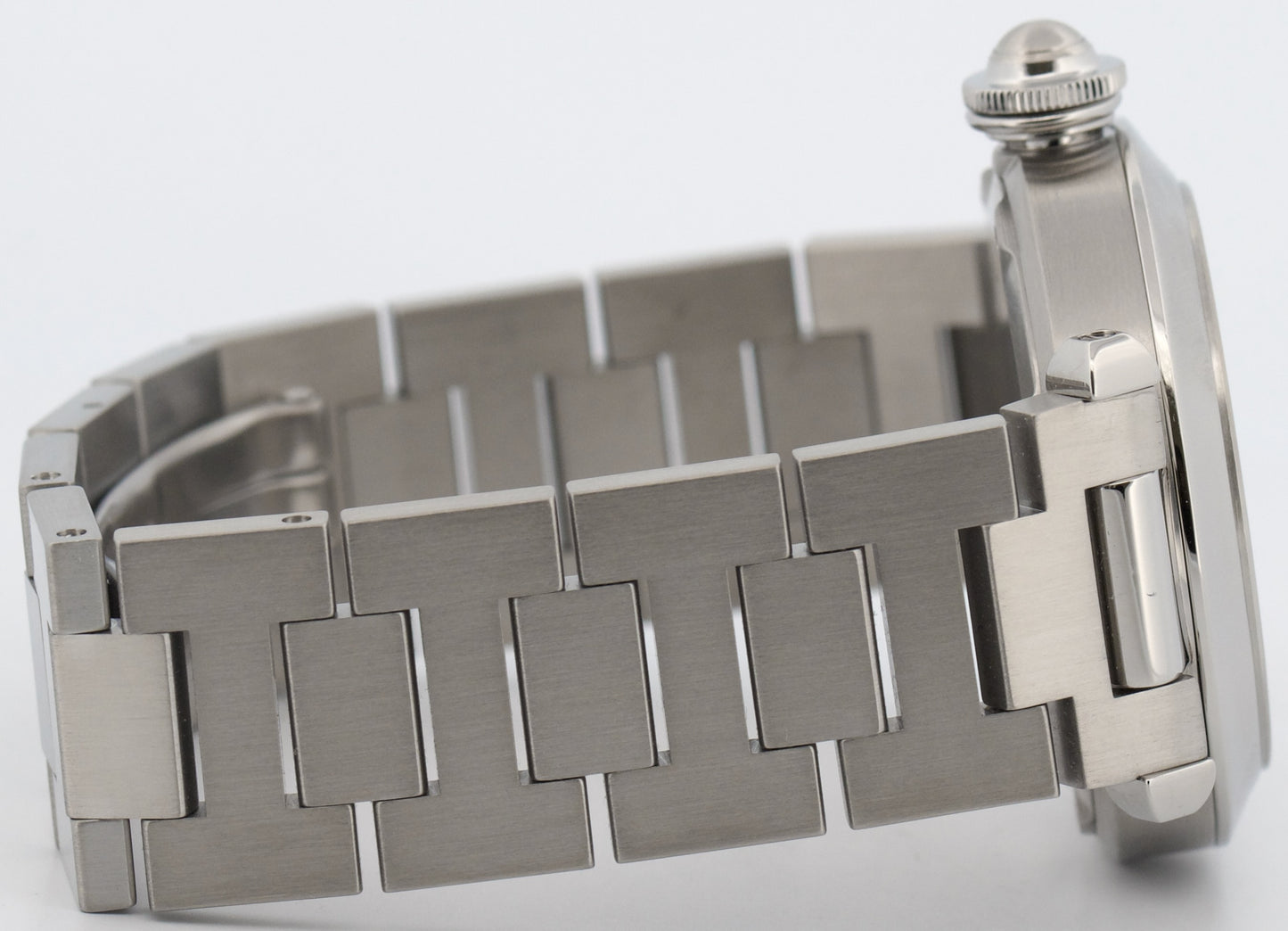 Cartier Pasha  35mm WHITE ARABIC Stainless Steel Automatic Watch 2475 / W31055M7