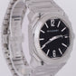 MINT Bvlgari Octo Solotempo Stainless Steel Black 41mm Automatic Watch BGO 41 S
