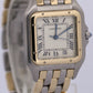 Ladies Cartier Panthere Midsize IVORY 18K Gold Steel THREE ROW 27mm Quartz 83949