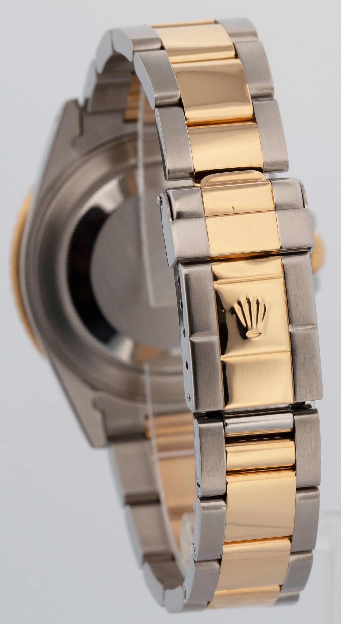 Rolex GMT-Master II ROOT BEER Two-Tone Yellow Gold Steel 40mm 16713 Watch