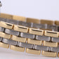 Ladies Cartier Panthere Midsize IVORY 18K Gold Steel THREE ROW 27mm Quartz 83949