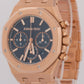 PAPERS Audemars Piguet Royal Oak BLUE 38mm 18K Gold 26715OR.OO.1356OR.01 BOX