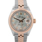 2020 PAPERS Rolex DateJust Two-Tone 28mm MOP DIAMOND Jubilee 279171 Watch BOX