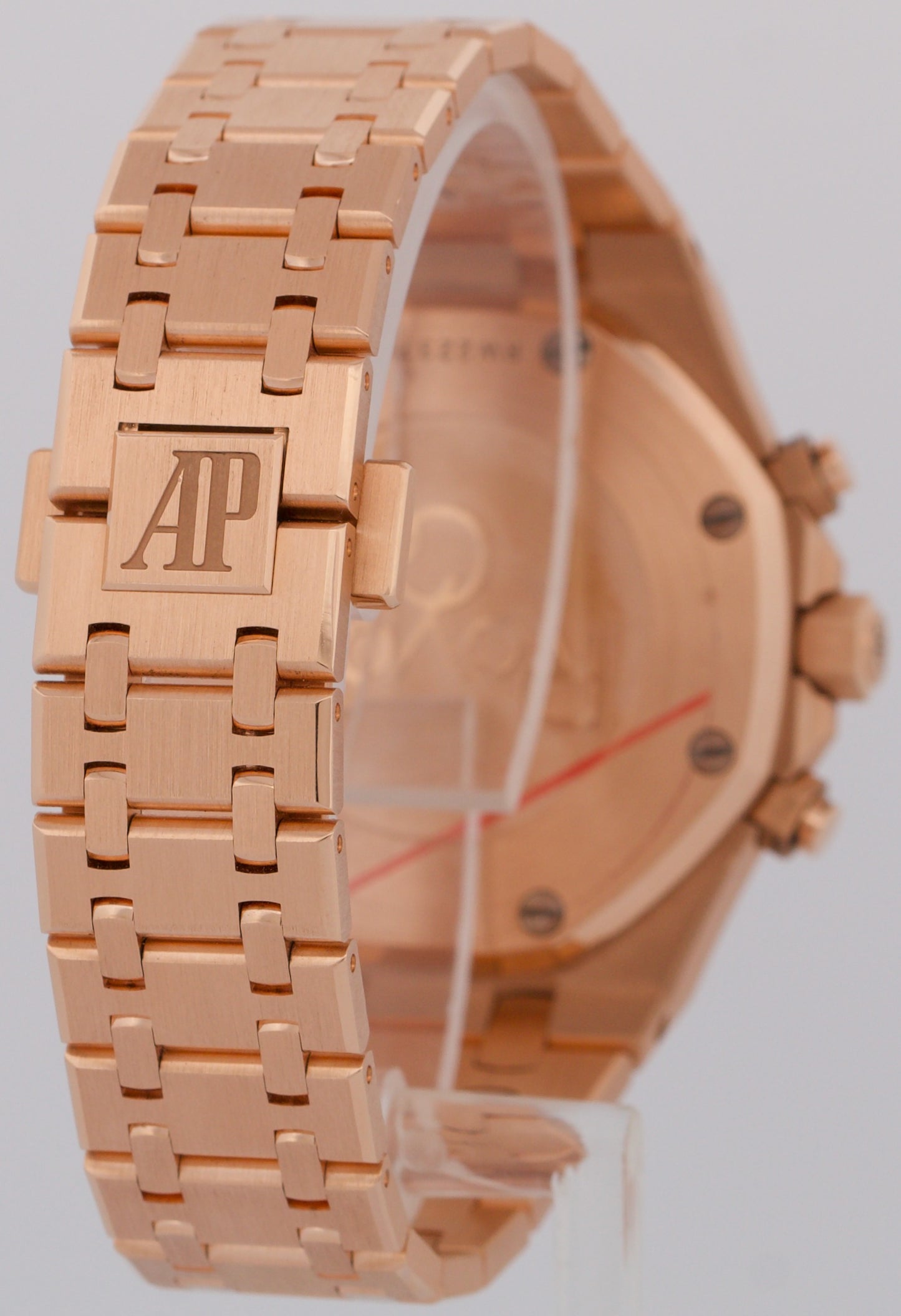 PAPERS Audemars Piguet Royal Oak BLUE 38mm 18K Gold 26715OR.OO.1356OR.01 BOX