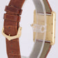 Cartier Tank Louis 18k Yellow Gold Silver Roman Numeral 25mm Quartz 2441 Watch
