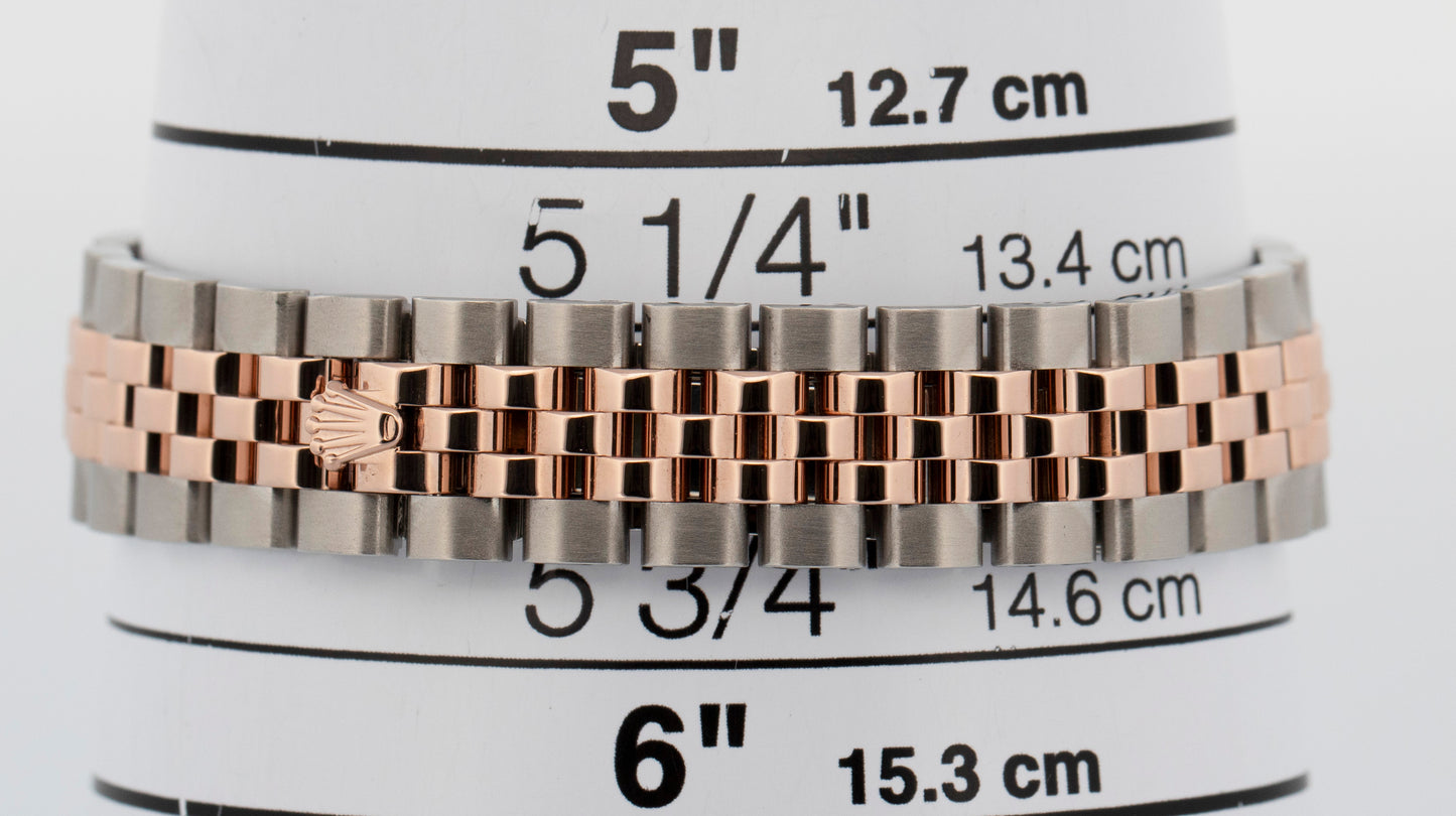 2020 PAPERS Rolex DateJust Two-Tone 28mm MOP DIAMOND Jubilee 279171 Watch BOX