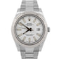 2016 PAPERS Rolex DateJust II WHITE Stainless Steel Fluted 41mm 116334 Watch BOX