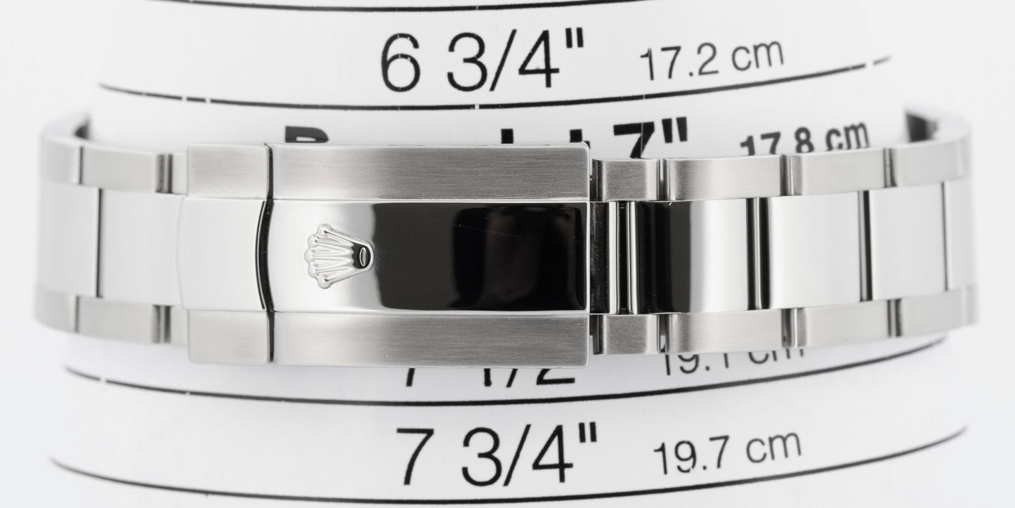 2016 PAPERS Rolex DateJust II WHITE Stainless Steel Fluted 41mm 116334 Watch BOX