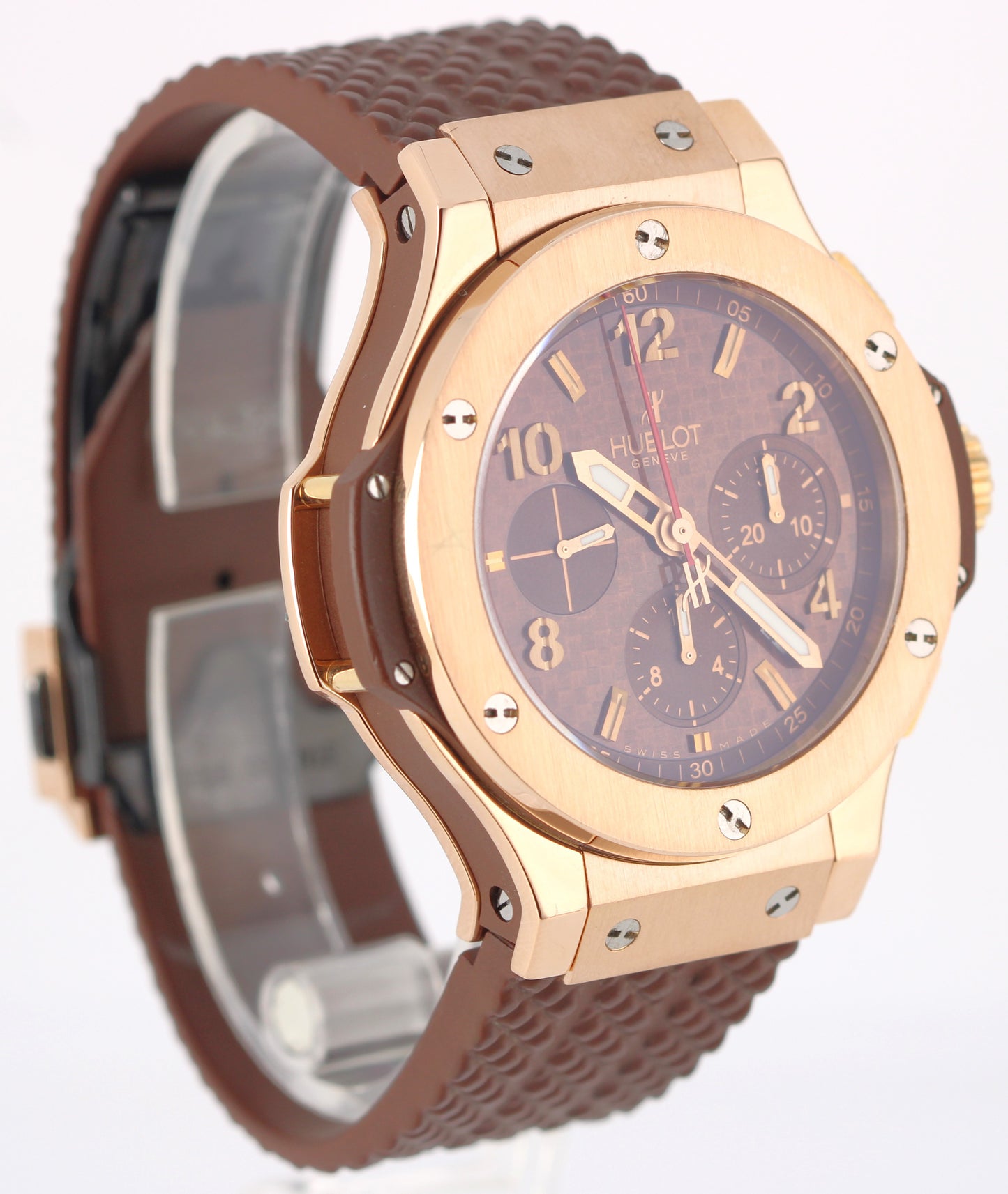 Hublot Big Bang CAPPUCINO Gold Titanium Brown Chocolate 41mm 341.PC.1007.RX.114