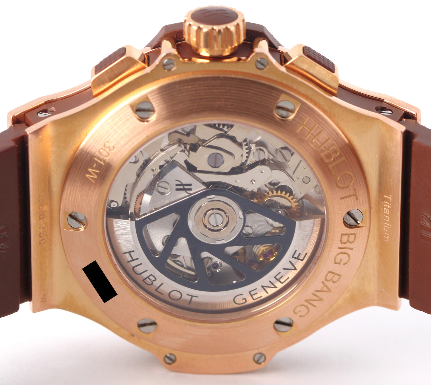 Hublot Big Bang CAPPUCINO Gold Titanium Brown Chocolate 41mm 341.PC.1007.RX.114