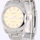 2016 PAPERS Rolex Oyster Perpetual Steel White Grape 34mm 114200 Watch BOX