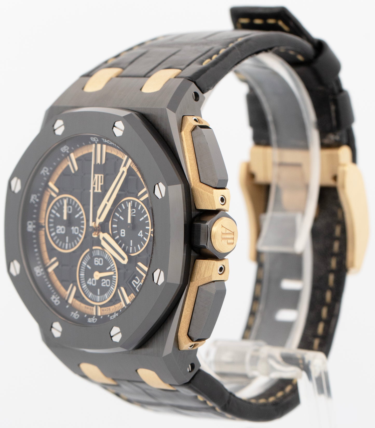 2026 SERVICE PAPERS Audemars Piguet Royal Oak Offshore Ceramic Gold 43mm 26420CE