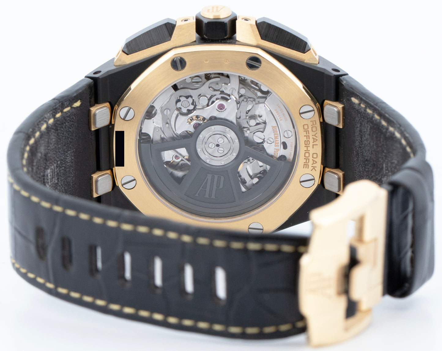 2026 SERVICE PAPERS Audemars Piguet Royal Oak Offshore Ceramic Gold 43mm 26420CE