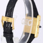 VINTAGE Cartier Tank Gold Plated PLAQUE OR G20M Silver Roman Numeral 21mm Watch