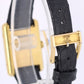 VINTAGE Cartier Tank Gold Plated PLAQUE OR G20M Silver Roman Numeral 21mm Watch