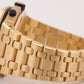 PAPERS Audemars Piguet Royal Oak Offshore BRICK BLUE 18K Yellow Gold 25721BA BOX
