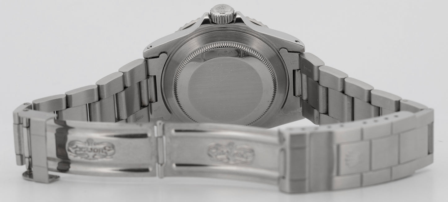 Rolex Submariner No-Date Black 4-LINE REHAUT Stainless 40mm 14060M Watch BOX