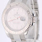 2011 PAPERS Rolex Yacht-Master PLATINUM Stainless Steel 40mm 16622 YM1 Watch BOX
