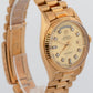 VINTAGE 1969 Rolex Day-Date President Champagne DIAMOND 36mm Yellow Gold 1803