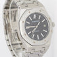 Audemars Piguet Royal Oak BLACK 39mm Stainless Steel Automatic Watch 15300ST