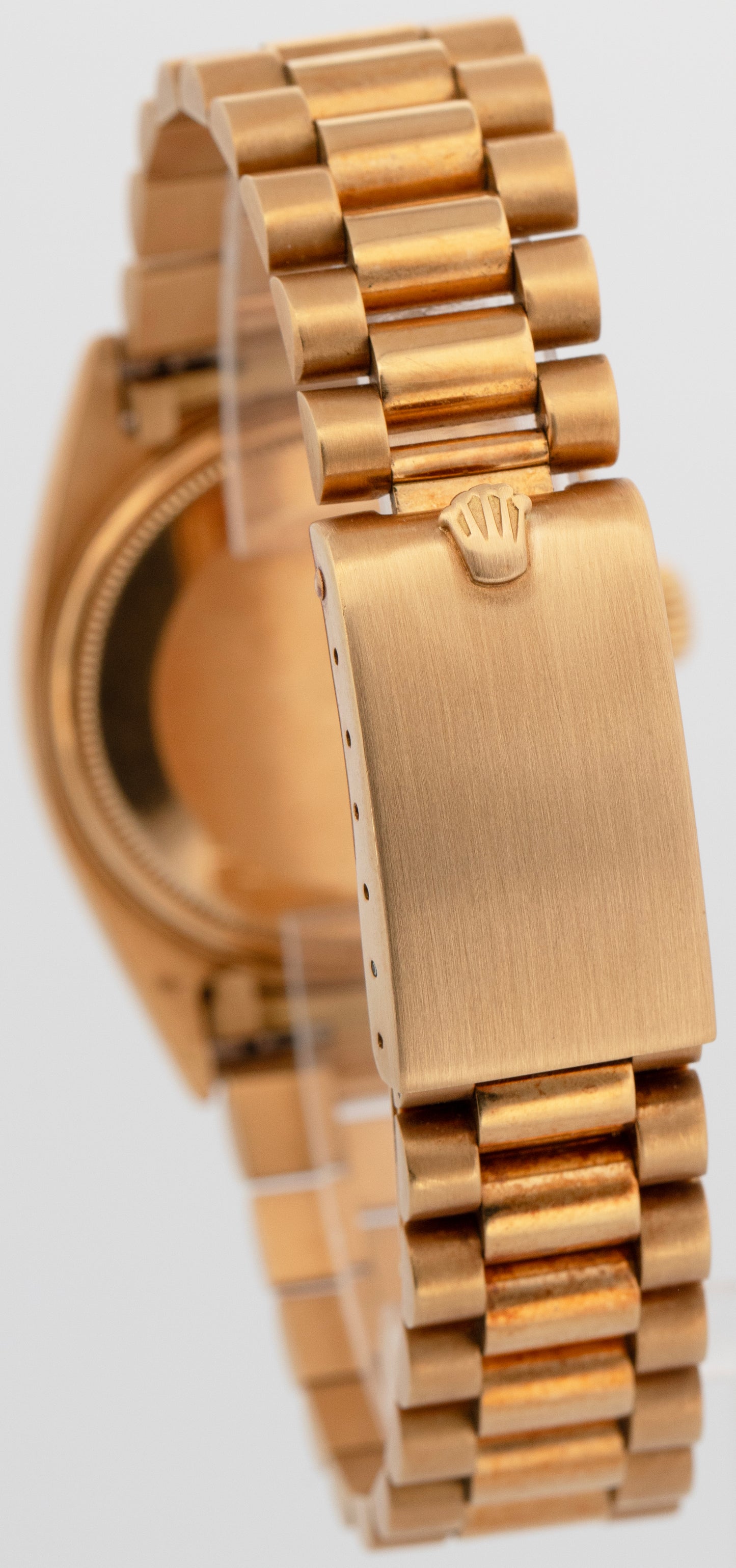 VINTAGE 1969 Rolex Day-Date President Champagne DIAMOND 36mm Yellow Gold 1803