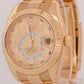 MINT Rolex Sky-Dweller CHAMPAGNE ARABIC 18K Yellow Gold 42mm 326938 Watch BOX