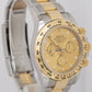 2022 PAPERS Rolex Daytona Cosmograph 40mm CHAMPAGNE 18K Gold Steel 116503 BOX