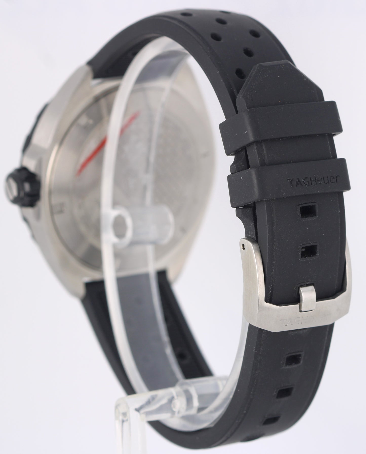 Tag Heuer Formula 1 Date Stainless Steel Black 41mm WAZ1111 Quartz Rubber Watch