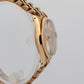 NOS 1986 PAPERS Rolex Oyster Perpetual Date CHAMPAGNE Gold 34mm 15037 Watch