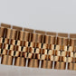 NOS 1986 PAPERS Rolex Oyster Perpetual Date CHAMPAGNE Gold 34mm 15037 Watch