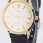 VINTAGE Longines Admiral 1200 14k Yellow Gold Silver 34mm Bubble Back Watch