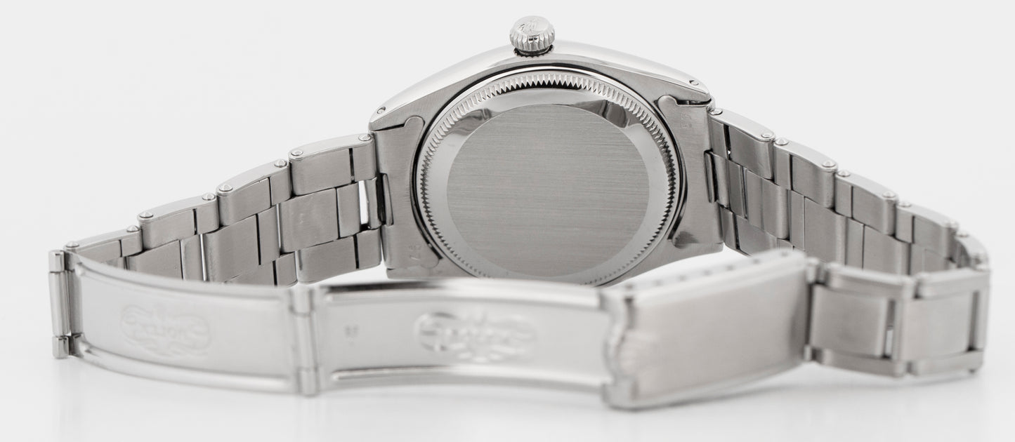 Vintage Rolex Oyster Perpetual Patina Steel 34mm Automatic Oyster 6564 Watch