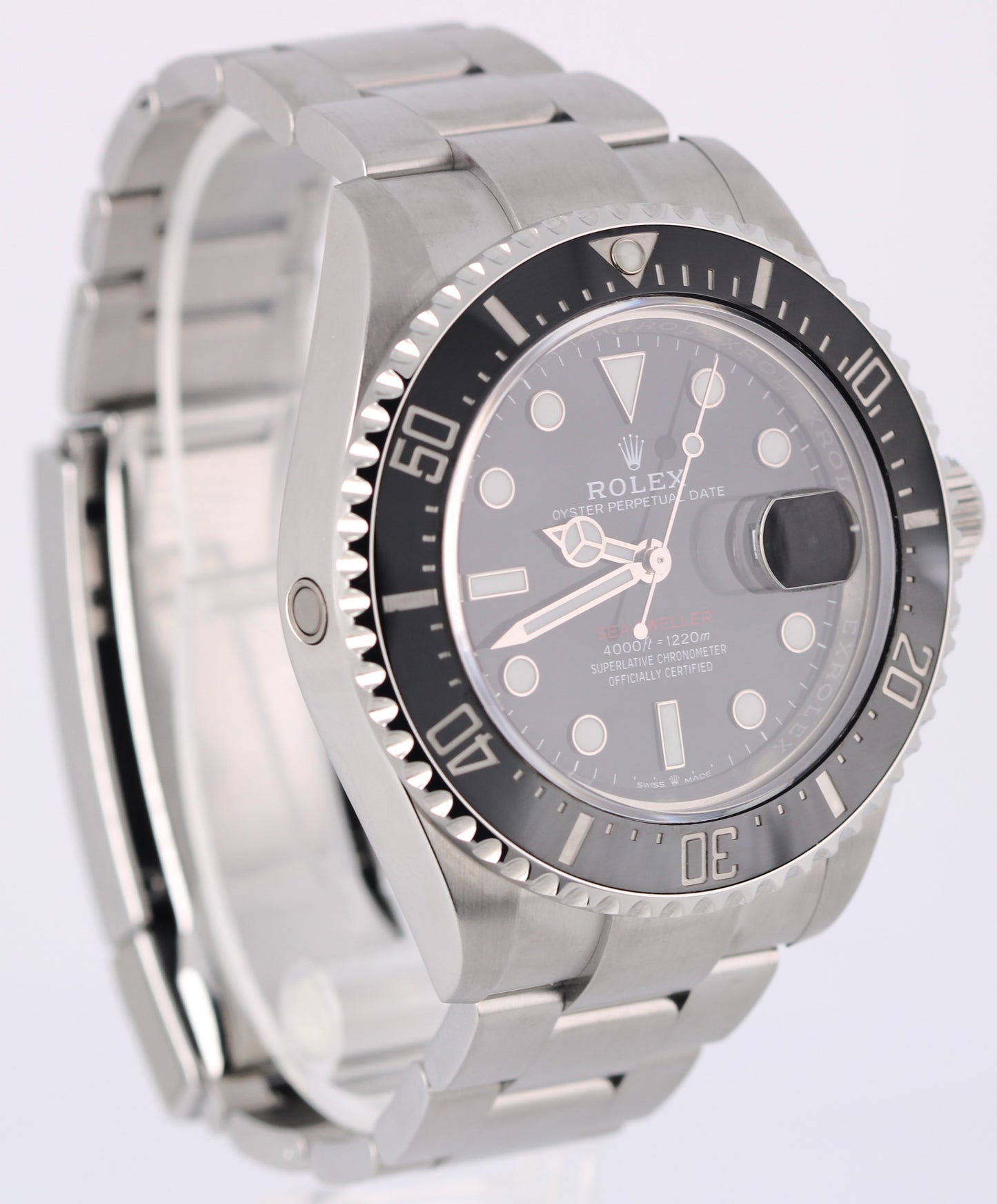 Rolex Sea-Dweller 50th-Anniversary Steel Red Black 43mm 126600 Watch