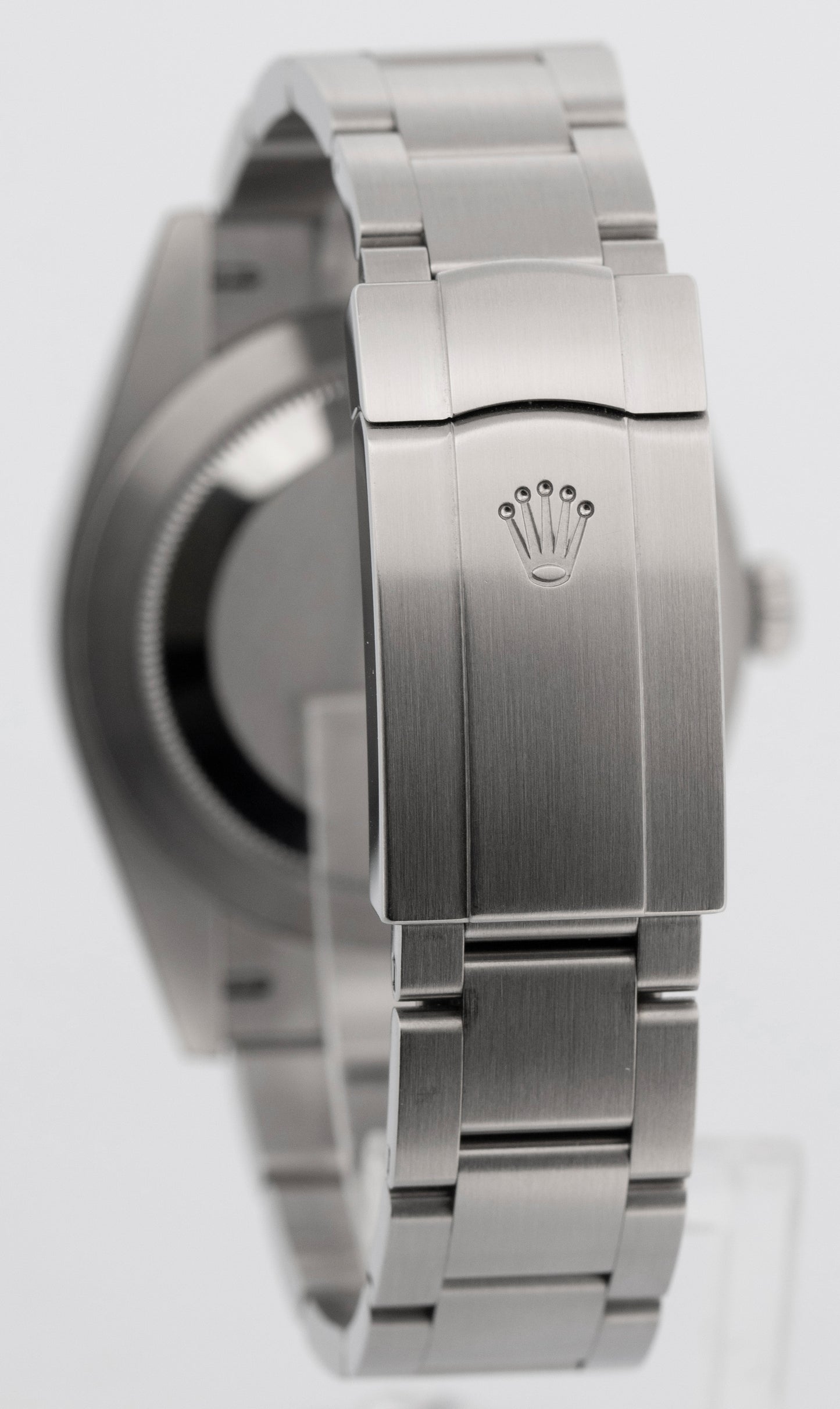 2020 PAPERS Rolex Oyster Perpetual 41mm BLUE Stainless Steel Watch 124300 BOX