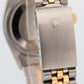 Rolex DateJust BLACK DIAMOND Two-Tone Yellow Gold Jubilee 36mm 16013 Watch BOX