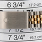 Rolex DateJust BLACK DIAMOND Two-Tone Yellow Gold Jubilee 36mm 16013 Watch BOX