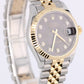 Rolex Datejust Two-Tone 18k Gold Steel Rhodium DIAMOND 31mm Jubilee 278273 Watch