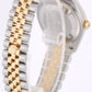 Rolex Datejust Two-Tone 18k Gold Steel Rhodium DIAMOND 31mm Jubilee 278273 Watch
